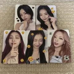ITZY 対面 当選者限定 5枚 トレカ セット makestar GWBG ITZY 対面 両面 トレカ 5枚セット GWBG makestar - メルカリ