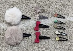 【美品】ヘアピンセット 11個 カジュアルデザイン