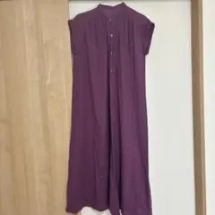 ロングシャツワンピース　coen