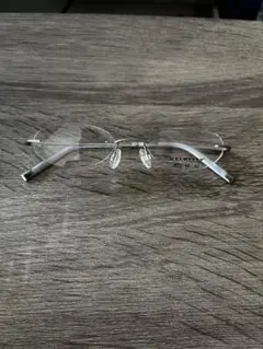 VETEMENTS シルバーラウンドメガネ フリーサイズ