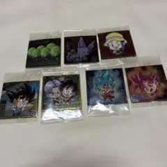 ドラゴンボール ウェハースシール 7枚セット　新品