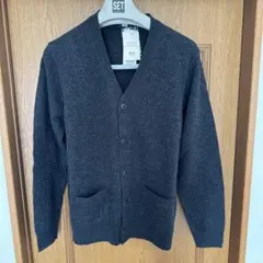 ユニクロ　プレミアムラムウール　カーディガン