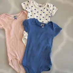 専用！PETIT BATEAU 肌着3枚セット 半袖 24M/86cm 女の子