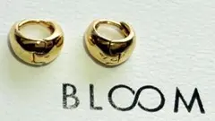 【訳あり】BLOOM ブルーム フープピアス ゴールド S925 刻印有のサムネイル