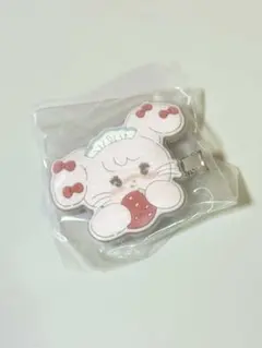 Lil ala mode ふわっとフロッキークリップグミ キャミー mikko