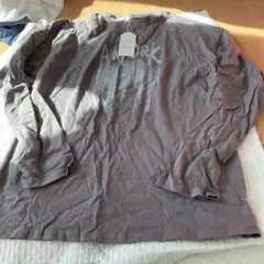 ル*上様 グレー 長袖Tシャツ L