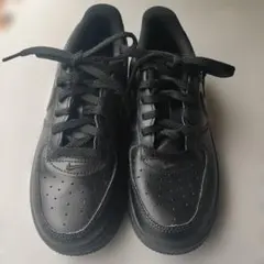 ナイキNIKE 18.5cm ブラック スニーカー エアフォースワン