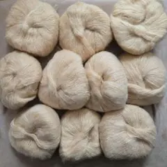 モヘア毛糸　編み物　10玉　手芸　250g　ライトブラウン