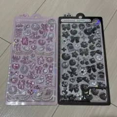 【国内正規品】ボンボンドロップシール　がーりー　ぶらっくボンボン　2枚セット