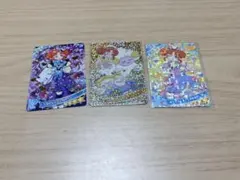 ひみつのアイプリ リンリン カード ゴシックベアパープル おやすみメリー