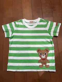 MIKI HOUSE ボーダーTシャツ 100cmのサムネイル