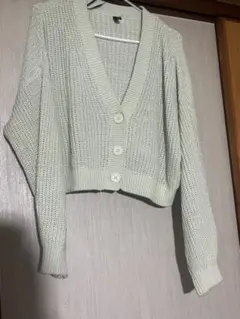 Ｈ＆Ｍ　DIVIDED ライトグリーン カーディガン M