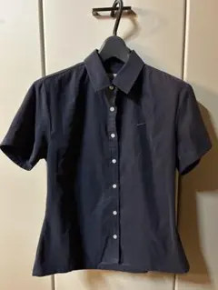NIKE レディース ゴルフシャツ ネイビー