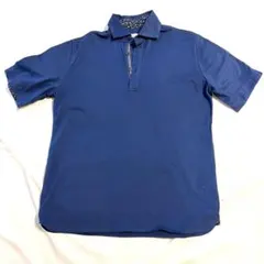 BEAMS HEART ポロシャツ ブルー XL