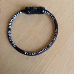 Titanium Sports チタンブレスレット ブラックのサムネイル