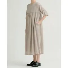 maison_de_soil 】25SS リネンセルベージ ドレス 新品タグ付 - メルカリ