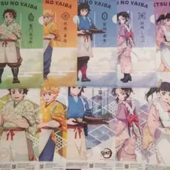 鬼滅の刃 クリアファイル、クリアポスター全5種10枚セット