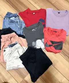 【キッズ服まとめ売り】男の子Tシャツ、ズボンセット 130cm~ Nike