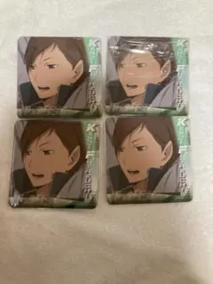 ハイキュー 文房具カフェ コースター 二口堅治