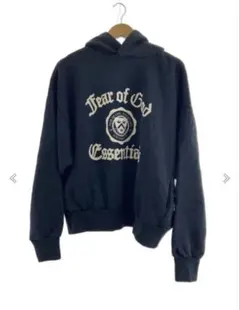 ESSENTIALS Vintage Shrunken Hoodie M 黒