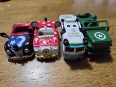 ディズニー トミカ　4台セット