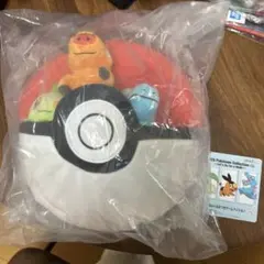 ポケモン 一番くじ a賞 チコリータ ポカブ ワニノコ ぬいぐるみクッション