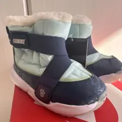 NIKE 防寒ブーツ ライトブルー/ネイビー