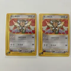 ポケモンカード ケンタロス 2枚セット eカードのサムネイル