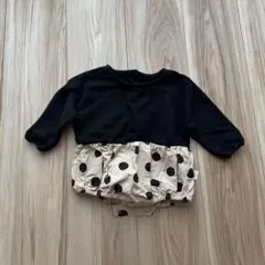 ドット柄ベビー服のサムネイル
