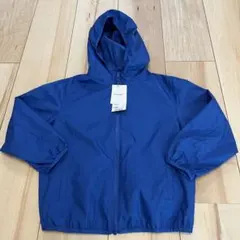 UNIQLO 110cm 青いジャケット ポケッタブルパーカー