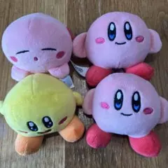 カービィ ぬいぐるみ 4体セット　ハッピーセット