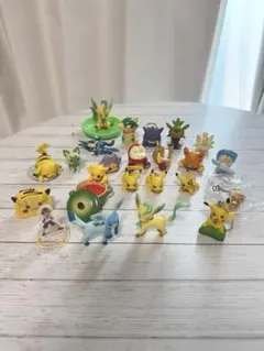 ポケモン フィギュア 指輪 キーホルダー 23点セット