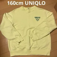160cm UNIQLO ウルトラストレッチスウェットシャツ　トレーナーのサムネイル