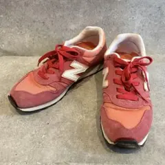 【美品】New Balance 373 レッド 【24.5】