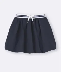 GU ジーユー　キッズ　GIRLSバブルミニスカート　バルーンスカート