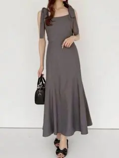 マイナス5キロ見えキャミワンピ【美品】L