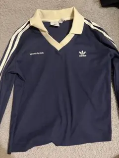 スポーティー & リッチ 長袖ポロシャツ adidas x Sporty & Rich 長袖 ポロシャツ - メルカリ