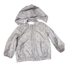 ❣️即日発送❣️babyGAP アウター　ウインドブレーカー　95 グレー　総柄のサムネイル