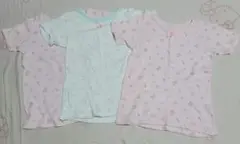 イオントップバリュ 女の子用 半袖肌着 120 3枚セット