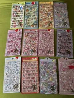 【正規品】ボンボンドロップシール　12点　たまごっち　モンスターズインク　プー