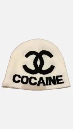 Sheff cocaine Chanel beanie ビーニー シャネルy2k | Mercari