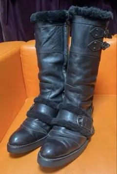 00s Archive Leather grunge Boots Y2K - メルカリ