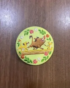 ディズニー刺繍缶バッジ(ライオンキング)