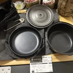 KUKUNA KITCHEN ダイヤモンドコート鍋フライパン7点セット - メルカリ