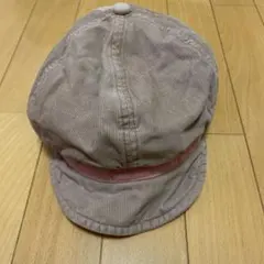 ティンカーベル　コーデュロイキャップ リボン刺繍付きのサムネイル