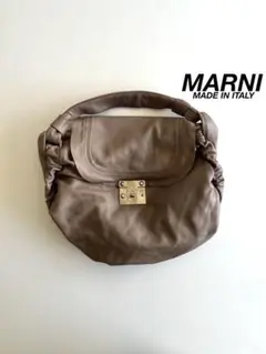 MARNI ロープハンドル付きMARCELサマーバッグハンドバッグ ラスト一点