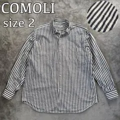 2025年最新】comoli シャツ ネイビーの人気アイテム - メルカリ