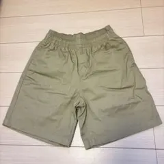 GU ショートパンツ バックポケット付き ベージュ S
