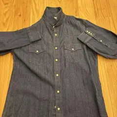 ダークデニム XL 長袖シャツ