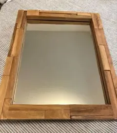 希少】昭和レトロ 木製 建具 2枚セット ガラス窓 笹柄 DIY リメイク 